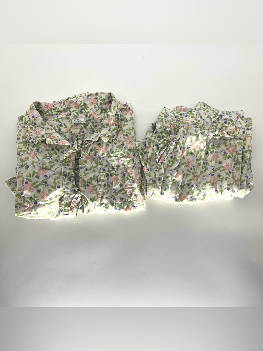 Dip sleepwear set women’s XL EUC